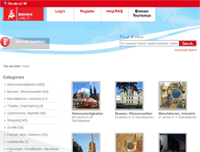 Tablet Screenshot of images.bremen-tourismus.de